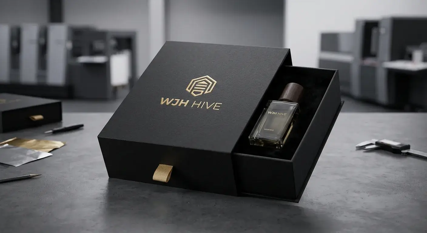 Custom Luxury Rigid Gift Box Manufacturer - WJH HIVE