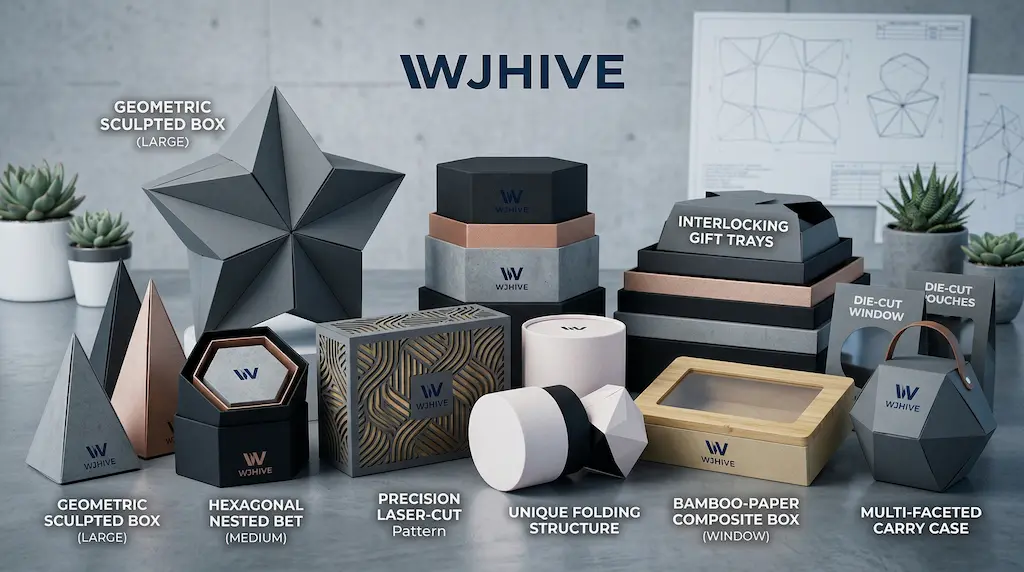 Geometric Sculpted Packaging