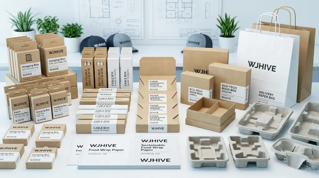 WJHIVE Sustainable Tech Packaging