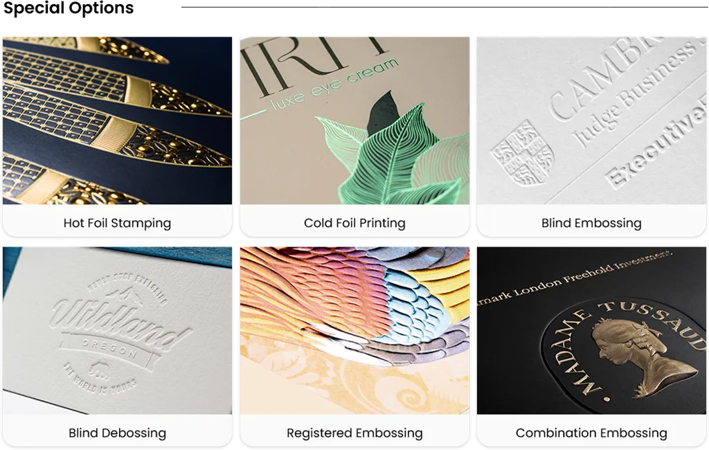 Selection of matte-finished gift boxes in white, black, and pastel pink.