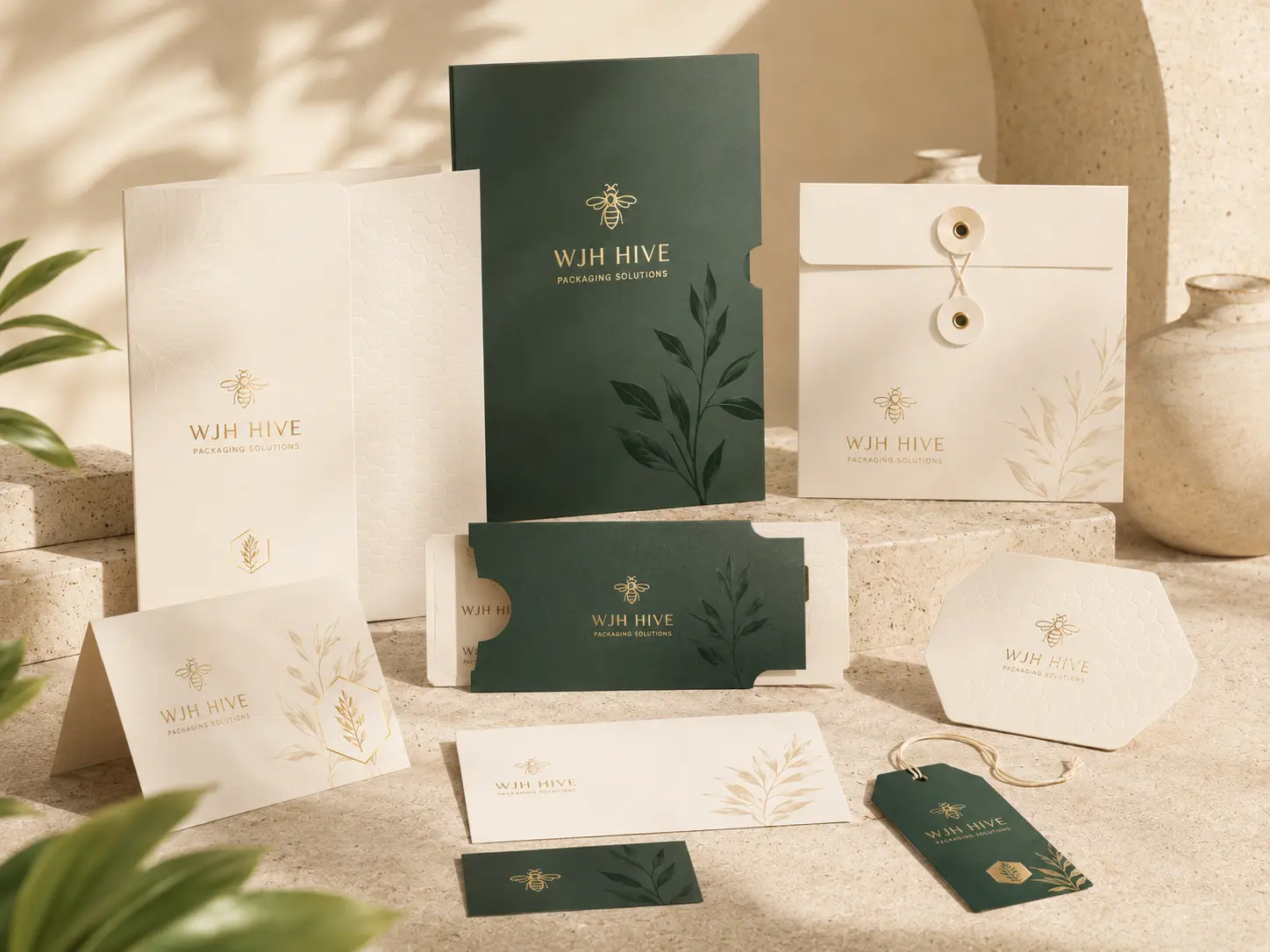 Retail accessories packaging with folders, envelopes, cards, ticket jackets and custom logo printing